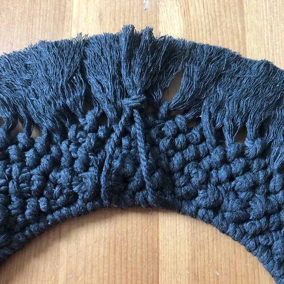 Handcrafted Macrame Circle Decor - Picture 6 of 6